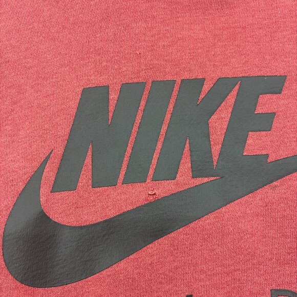 BURGUNDY NIKE HOODIE - Picture 4 of 8